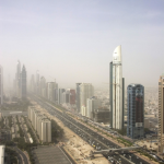 Vue Aérienne des Gratte-Ciels d'une Grande Ville