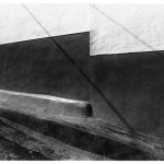 Mur d'une rue avec ombres et textures