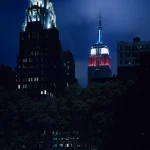 Édifices emblématiques illuminés de nuit