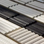 Serres agricoles vues d'en haut