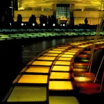 Musée illuminé la nuit