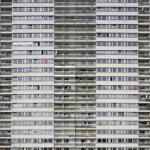 Façade d'immeuble résidentiel moderne