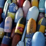 Collection de Bouées de Pêche Colorées