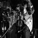 Trompettiste en concert