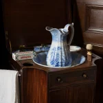 Toillette Vintage avec Pichet en Porcelaine