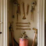 Matériel de lutte contre l'incendie ancien