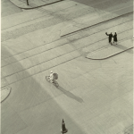 Traversée d'une Rue en Vélo