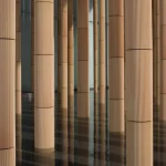 Colonnes Modernes en Bois