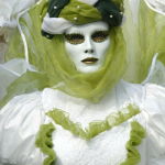 Masque vénitien lors du carnaval