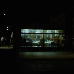 Salon de coiffure de nuit