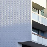 Façade moderne d'un immeuble résidentiel