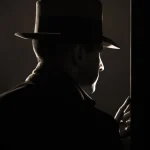 Homme à chapeau dans l'ombre