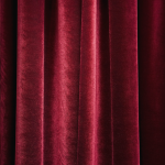 Rideaux de Velours Rouges