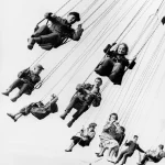 Balancoire Volante en Noir et Blanc