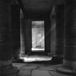 Intérieur d'un temple ancien